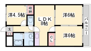 プラーフ夢野の物件間取画像